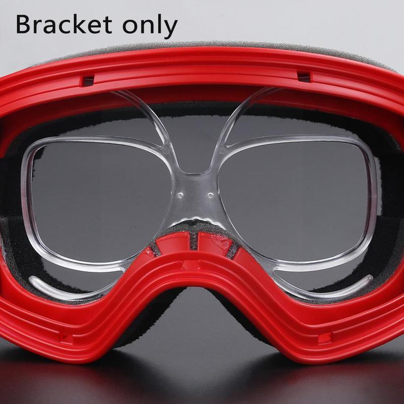 Occhiali da sci da vista inserto Rx adattatore ottico occhiali di dimensioni interne telaio flessibile per moto Snowboard pieghevole Z4A6