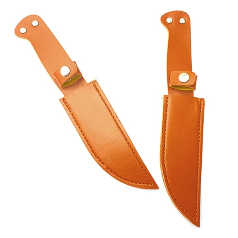 Funda para cuchillo plegable cuero PU, soporte para cuchillo, caja herramientas, Protector cuchillo para cinturones,