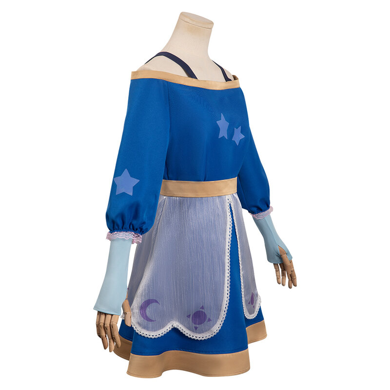 Amity Cosplay Costume for Women, The Theatre l Cos House Py Play, Blue fur s, Fantrenfor, Halloween, Carnival Party, Disguise imbibé, Female Girls
