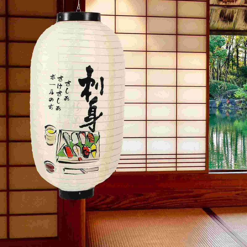 Tradicional Japonês Lanterna Pendurada, Asiático Sushi Restaurante Porta Lampshade