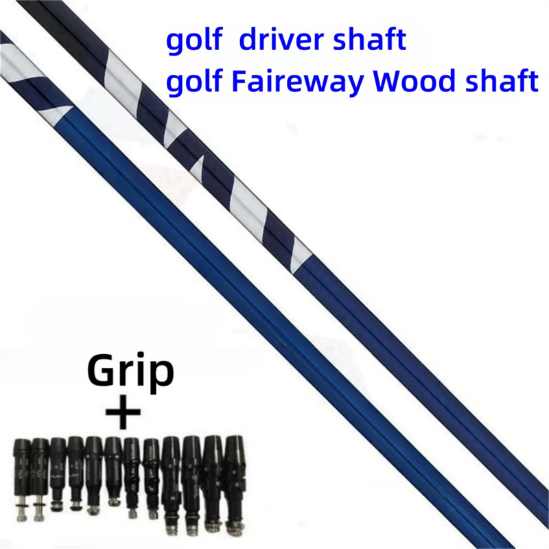 Вал для гольф-клуба FU JI VE US blue TR 5/6/7 R SR S X, графитовый цвет, искусственный и деревянный вал, свободная сборка втулки и захвата