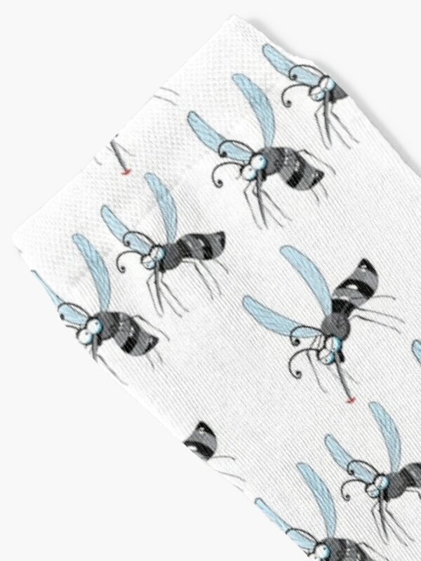 Calcetines antideslizantes para mosquitos en vuelo y acción
