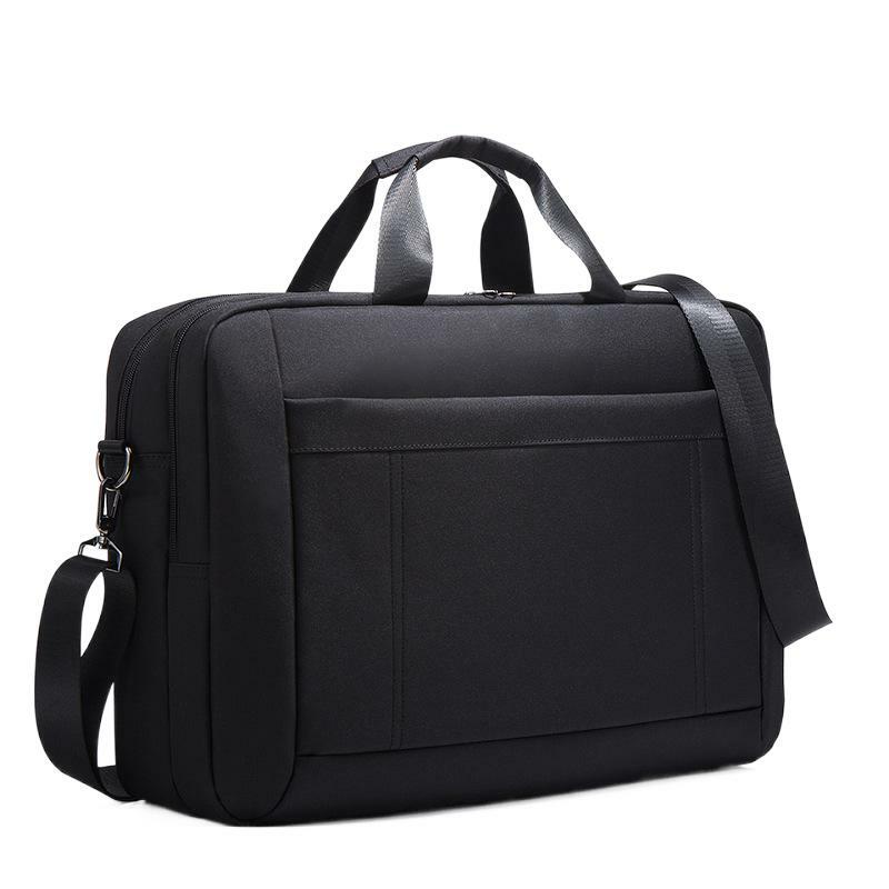 Портфель мужской из ткани «Оксфорд», модная деловая сумка для ноутбука 17 дюймов, офисный мессенджер на ремне