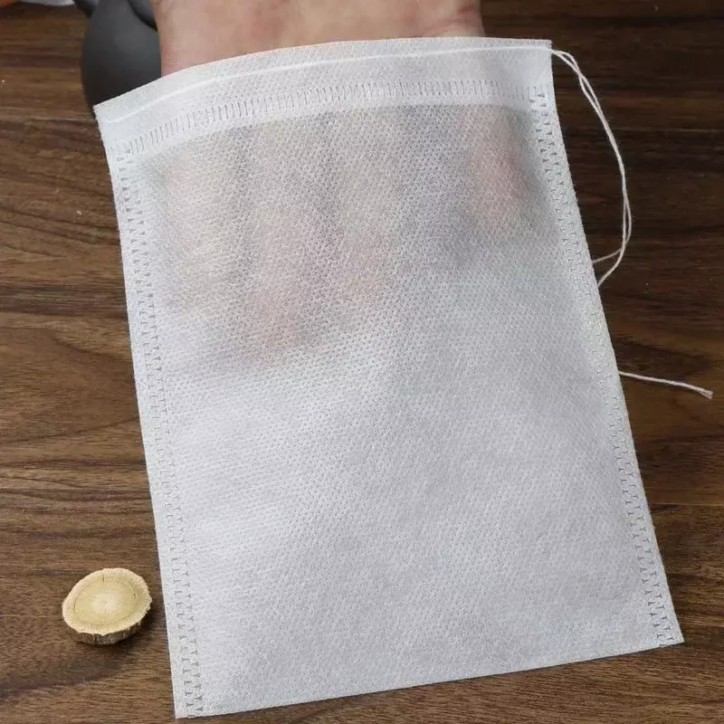 Włókniny jednorazowe filtry do herbaty puste zapieczętowane torby z filtrami ze sznurkiem do kuchni na sprzedaż hurtową przypraw kawowych