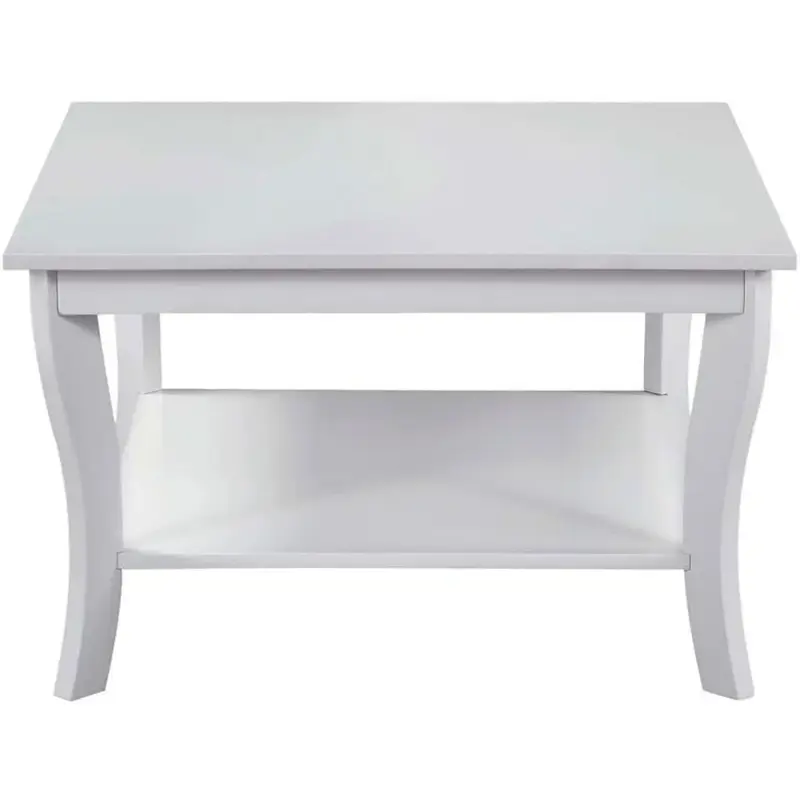 โต๊ะกาแฟสีขาวสำหรับห้องนั่งเล่นโต๊ะกาแฟโต๊ะทานอาหารทรงกลม Dolce Gusto โต๊ะกาแฟมรดกอเมริกัน
