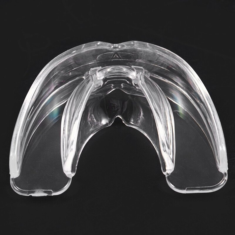 4X correttore ortodontico per denti bretelle fermo per denti raddrizzare gli strumenti con cappuccio per denti trasparente