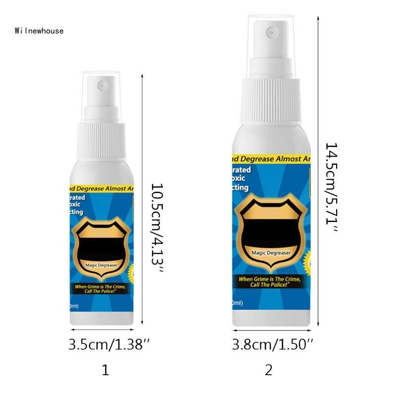30/100ml Safe Grease Degreaser Super Concentrated Degreaser Cleaner Dropship