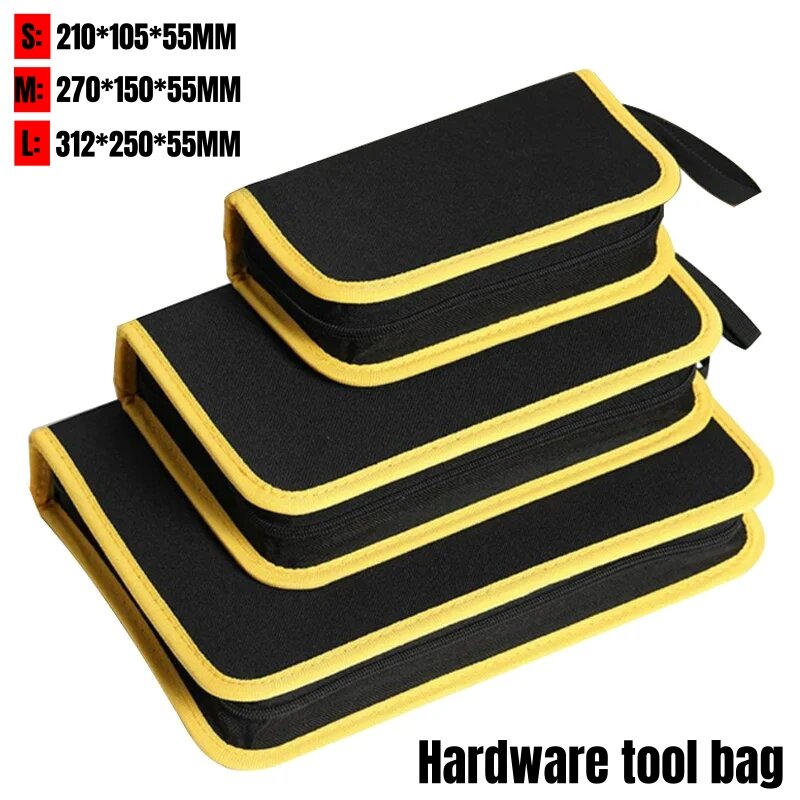 Multifunction Oxford Canvas Repair Tool Bag Hardware Screws Nails Organizer Soldering Iron Pouch Case Portable Travel Tools Bags