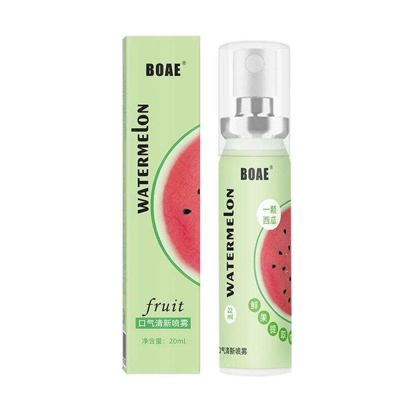 20ml Oral Fresh Spray Peach Flavor Fragrance Mouth Breath Spray Portable Care Freshener Mouth Oral Fresh SprayPersistent G2Z3