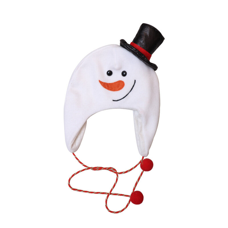 Vrolijk Kerstfeest Hoed Nieuwe Jaar Sneeuwpop Kerstman Elanden Hoeden Leuke Navidad Kids Kinderen Adult Xmas Gift Decoratie Cap