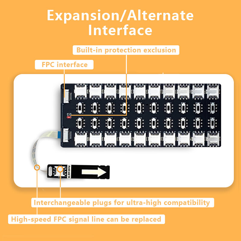 UTHAI cambia scheda per telefono cellulare dispositivo multi-card Slot per scheda esterna dispositivo multi-card espansione universale per Slot per schede Android 20