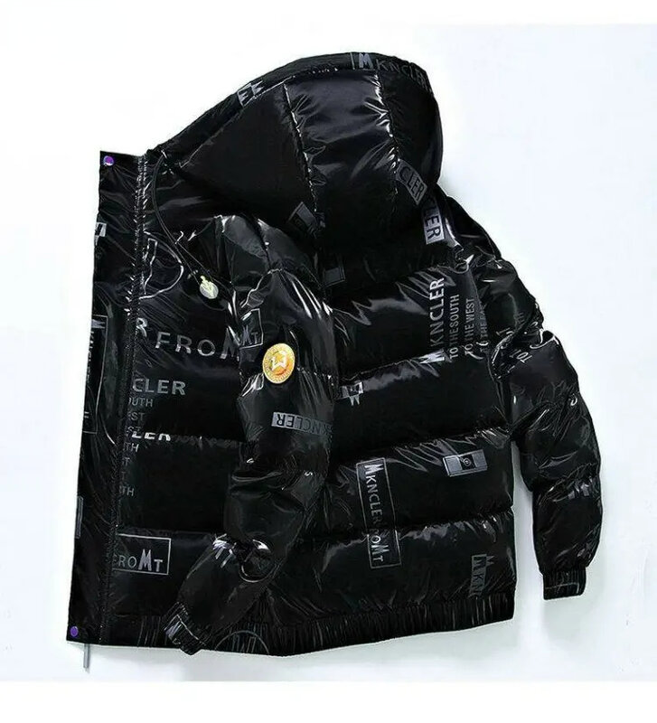 High-grade down jacket men thin autumn winter 2023 new fashion brand short Korean version thick winter coat