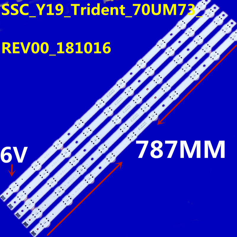 Pasek LED SC_Y19_Tridend_70UM73_REV00_181016 podsłuch 64492501 dla 70 um7370pua 70 un7070pu 7lum7450pla HC700DQN-VHXL1-211X
