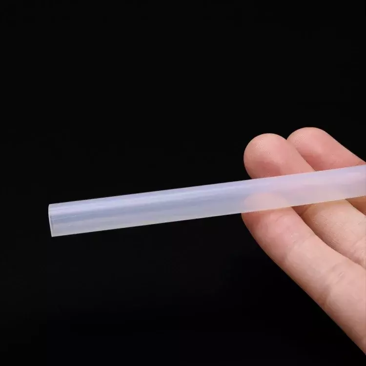 1m/5m flexível silicone tubulação id 0.5 1 2 2.5 3 4 5 6 7 8 mm grau alimentício tubo resistência à temperatura não tóxico transparente