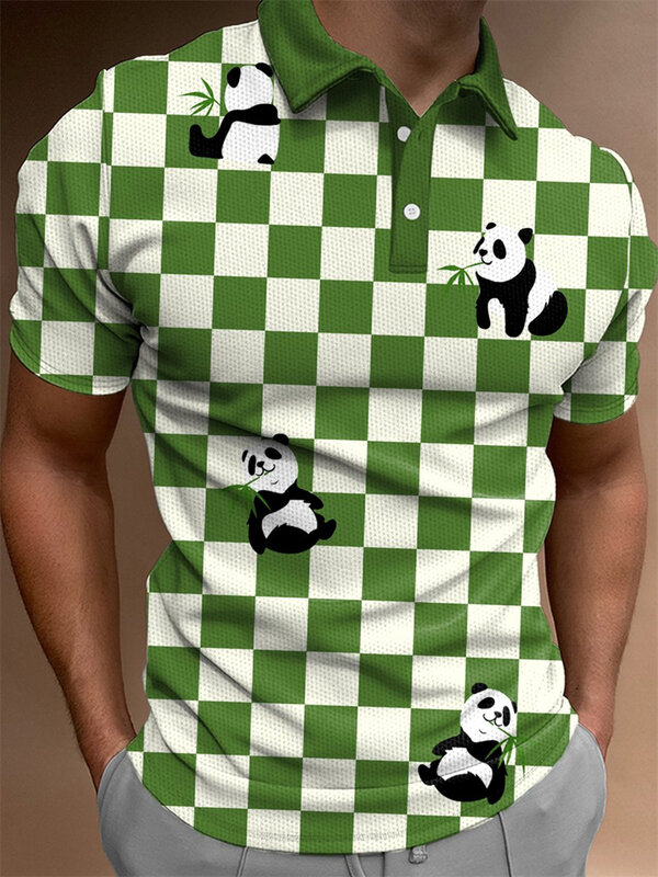 Polo de golf à manches courtes imprimé 3D pour hommes, chemises de rue respirantes, t-shirt drôle, vêtements d'été, le plus récent