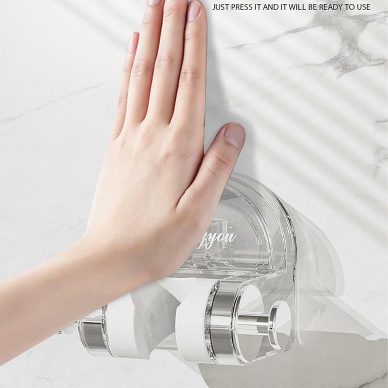 Dusch schlauch halter verstellbarer Saugnapf Dusch halterung kein Bohrer Dusch stab halter Wand halterung Hands prüh halter für