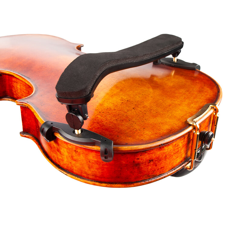NAOMI Violin Shoulder Rest Black Adjustable 4/4 Violin Shoulder Rest Plastic For 4/4 Violin Fiddle Violin Parts Accessories