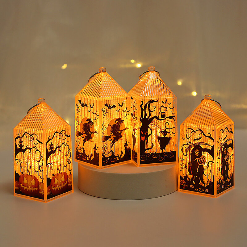 Lampion dynia LED w stylu Vintage Halloween dynia wisząca lampa przyjęcie świąteczne oświetlenie światło światło atmosfera lampa do dekoracja na zewnątrz domu