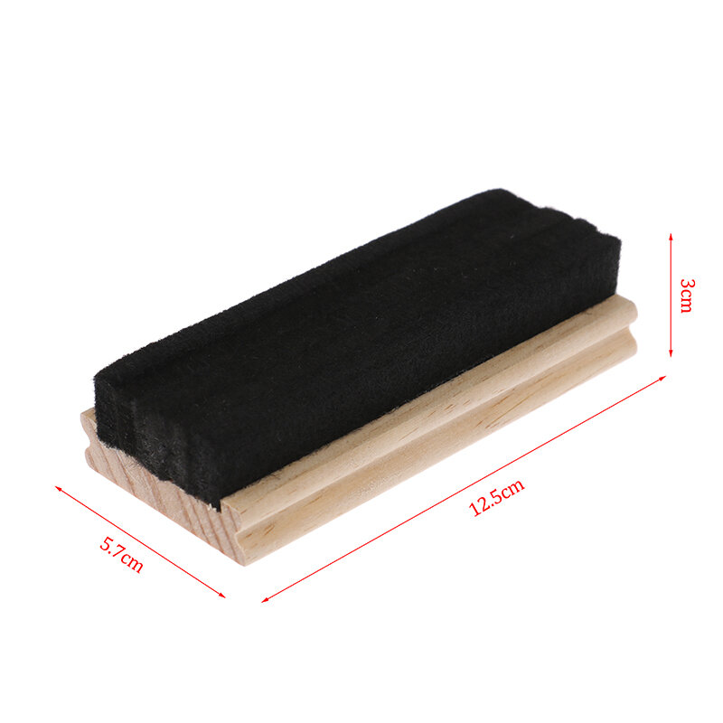 1 buah papan penghapus papan pembersih papan tulis wol merasa penghapus kayu papan tulis kain lap Kit pembersih kelas