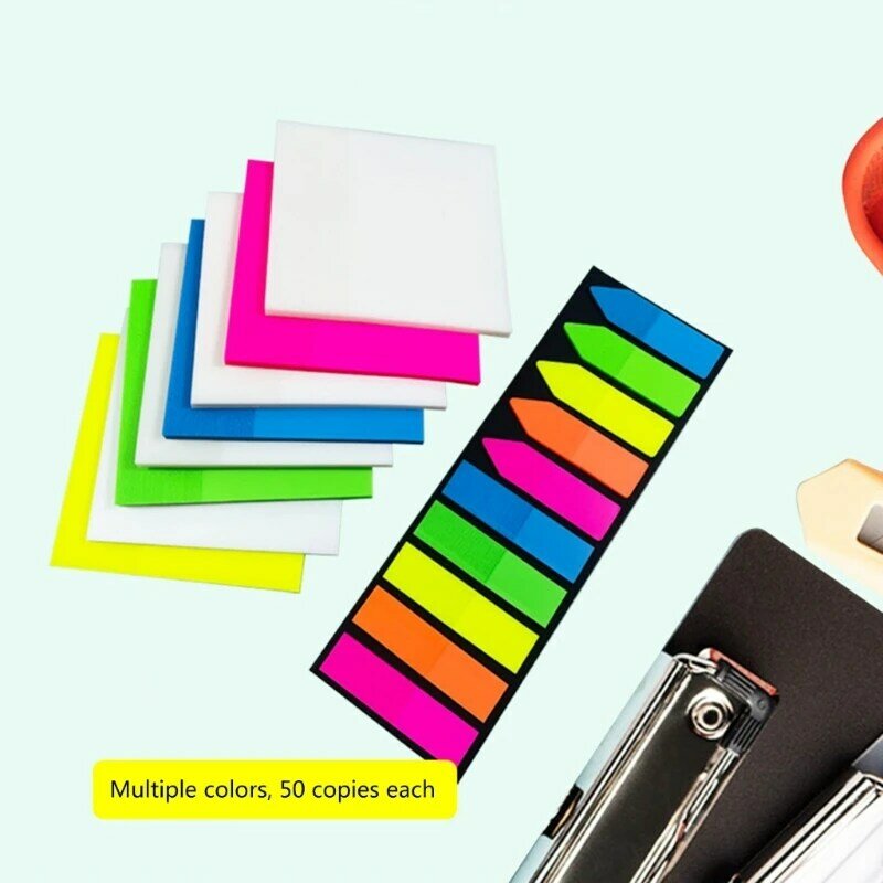 Transparent Sticky Notes Index Tabs Self ashesive Note Paper for Calendar Dropship