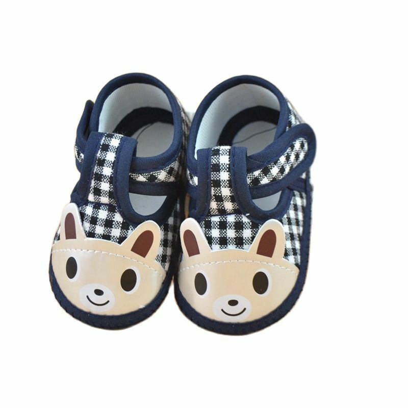 Desenhos animados do bebê botas menina menino macio sola anti-deslizamento sapatos da criança sapatos scarpe bambino bebê schoenen sapatos recém-nascidos primeiros caminhantes