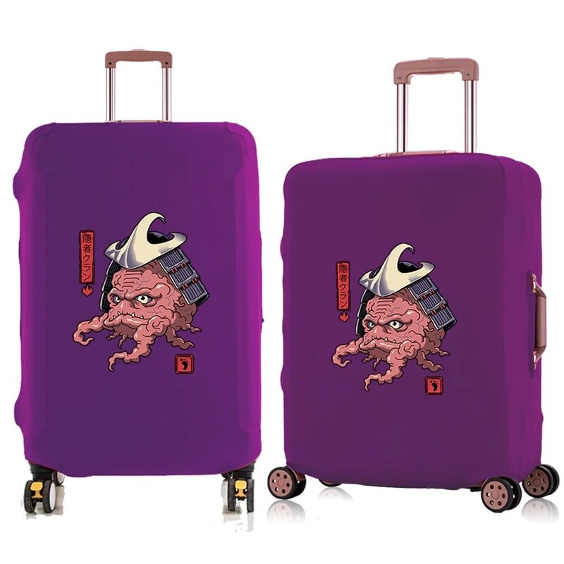 Travel Suitcase Protective Covers Elastic Luggage Cover Protector for 18"-28" Cute-monster Pattern Baggage Travel Bag Case