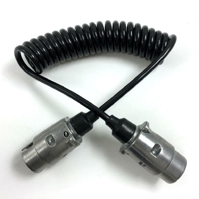 Konektor aluminium Plug 7 Pin tipe 12N untuk koneksi Trailer standar