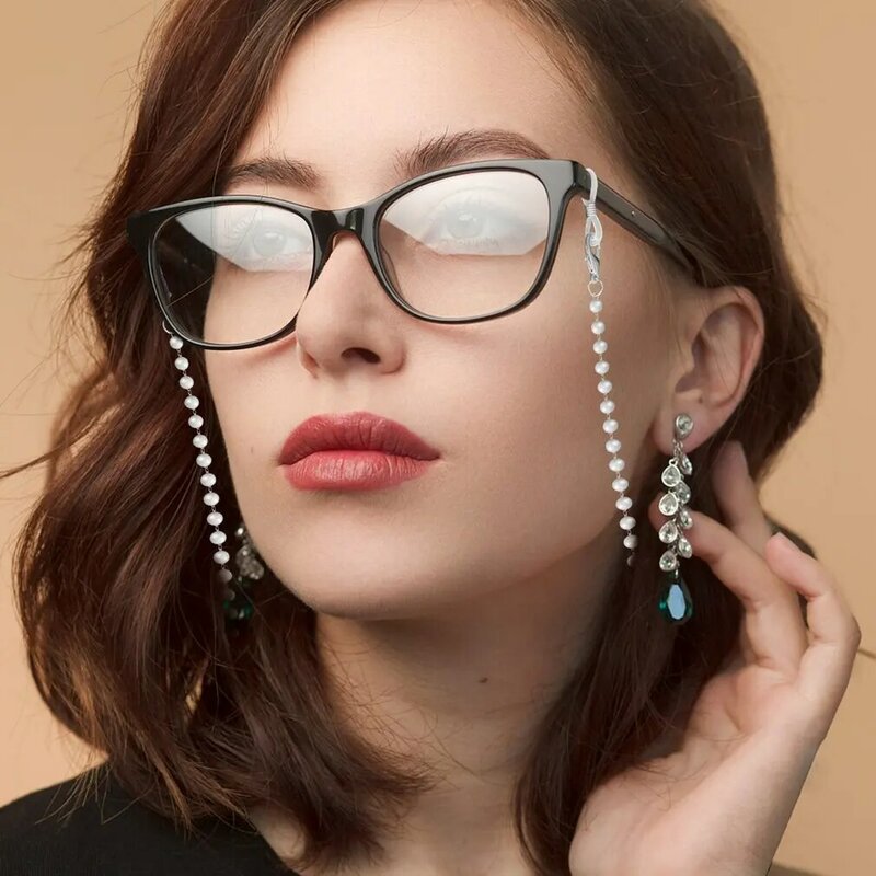 Cadena para gafas de sol para mujer, collar con soporte para gafas de sol, accesorios de sujeción, colgante fino, novedad