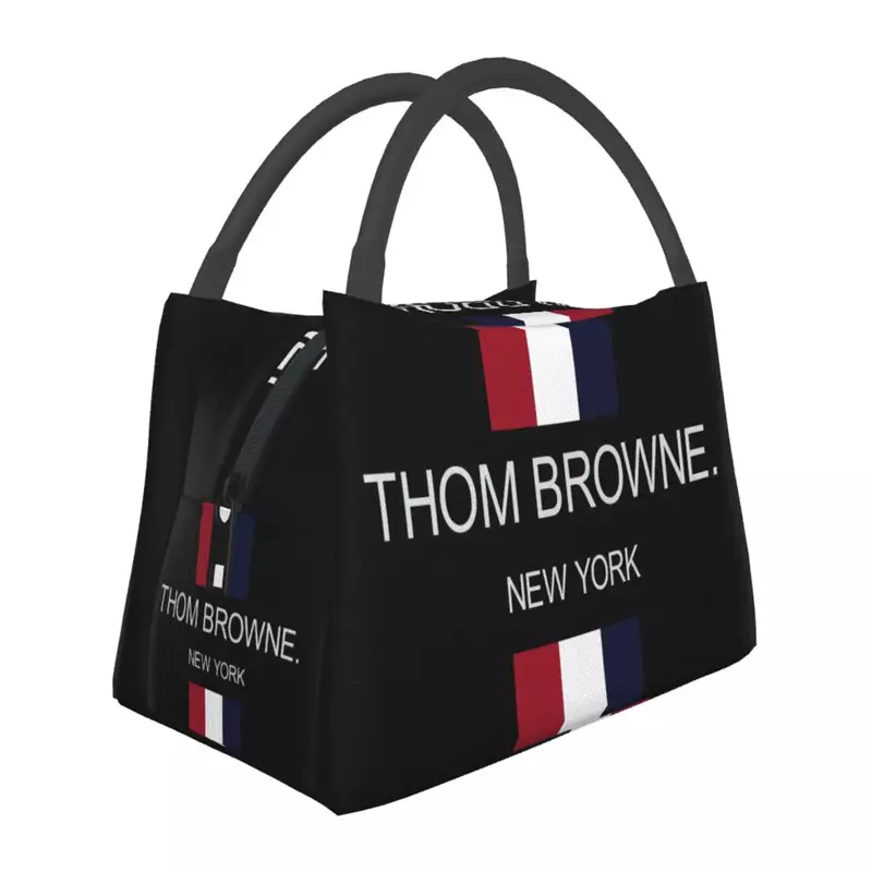 T-thom-オフィス、仕事、学校、ピクニック、冷蔵のための再利用可能な断熱弁当バッグ