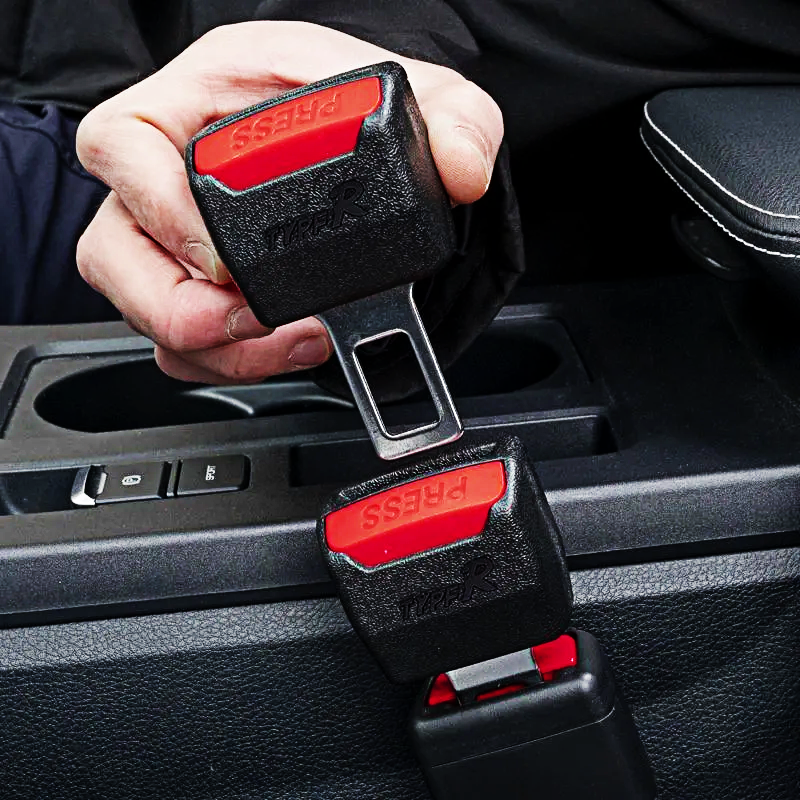 Car Seat Belt Clip Extender, Segurança Seatbelt Lock, Buckle Plug, inserção grossa, soquete Extender, acessórios do carro, 1 Pc, 2 Pcs, 4Pcs