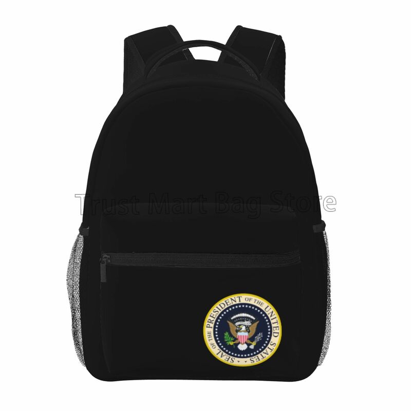 Sceau du président des États-Unis Sacs à dos pour ordinateur portable, sac de livre scolaire pour adultes, sac de jour pour adolescents, voyage, randonnée, camping