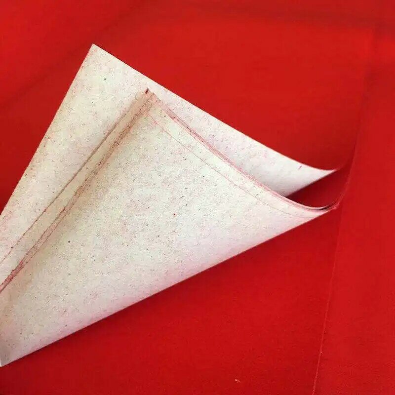 Materiały ślubne właz kanałowy duży czerwony papier dwuwiersz reklamowy cięty cynober Livres Kitaplar