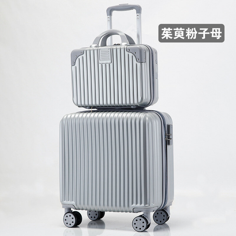 VIP custom macaron suitcase women's 18-inch boarding sub-box password box student trolley suitcase
