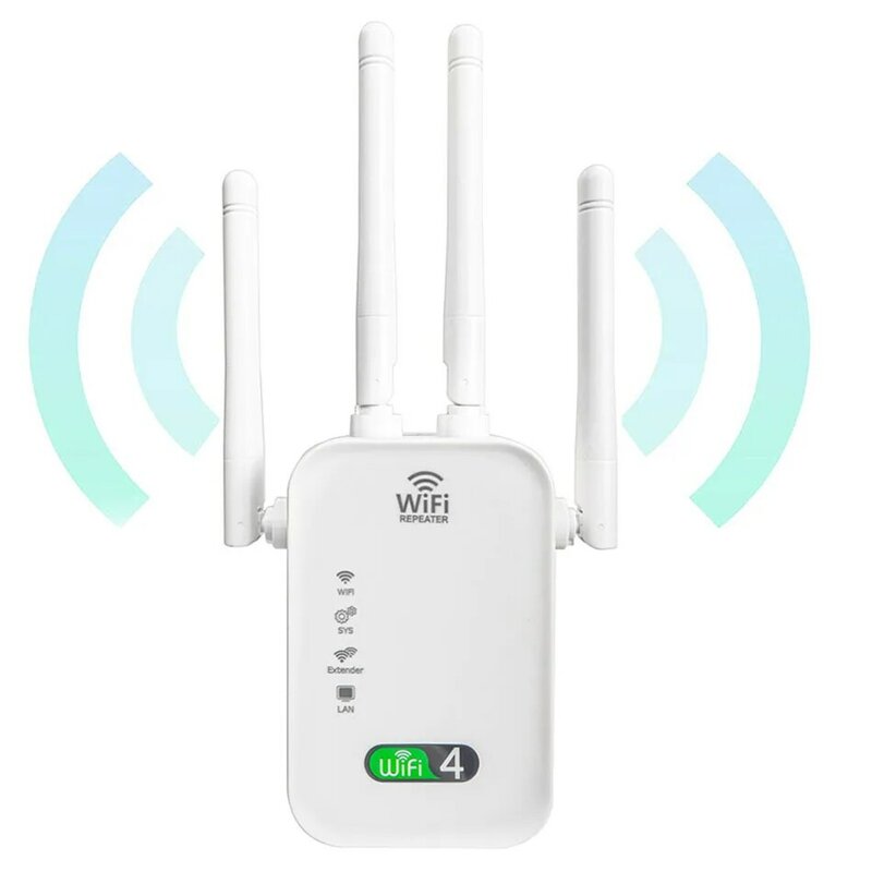 Creacube ตัวขยายสัญญาณ Wi-Fi 300เมตรตัวขยายอีเทอร์เน็ต Wi-Fi บูสเตอร์ไร้สายไวไฟไวไฟแอมพลิฟายเออร์เราเตอร์ Wi-Fi pengulang sinyal