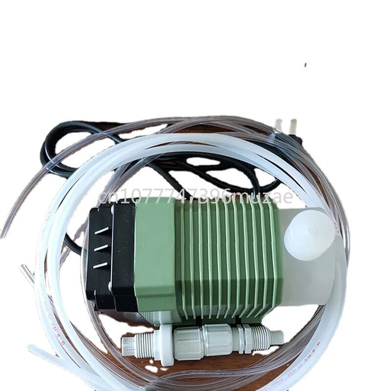 Bomba dosificadora de diafragma eléctrico, equipo de microdosificación electromagnética resistente a ácidos y álcalis, 0,48 L-20l