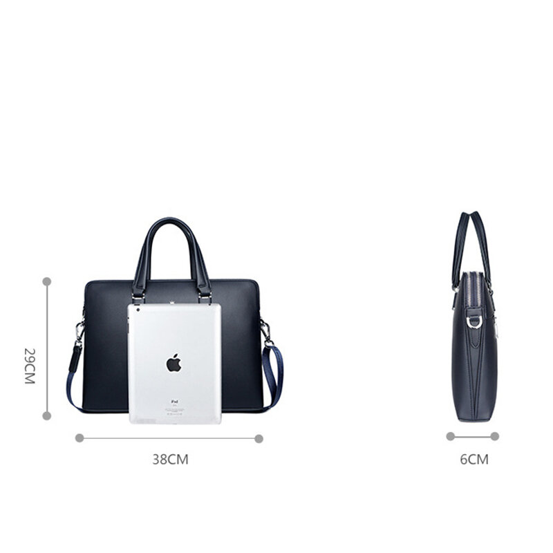 Yoyixinger-メンズ合成皮革バッグ,デスクトップ,ラップトップケース,ショルダーバッグ,新コレクション