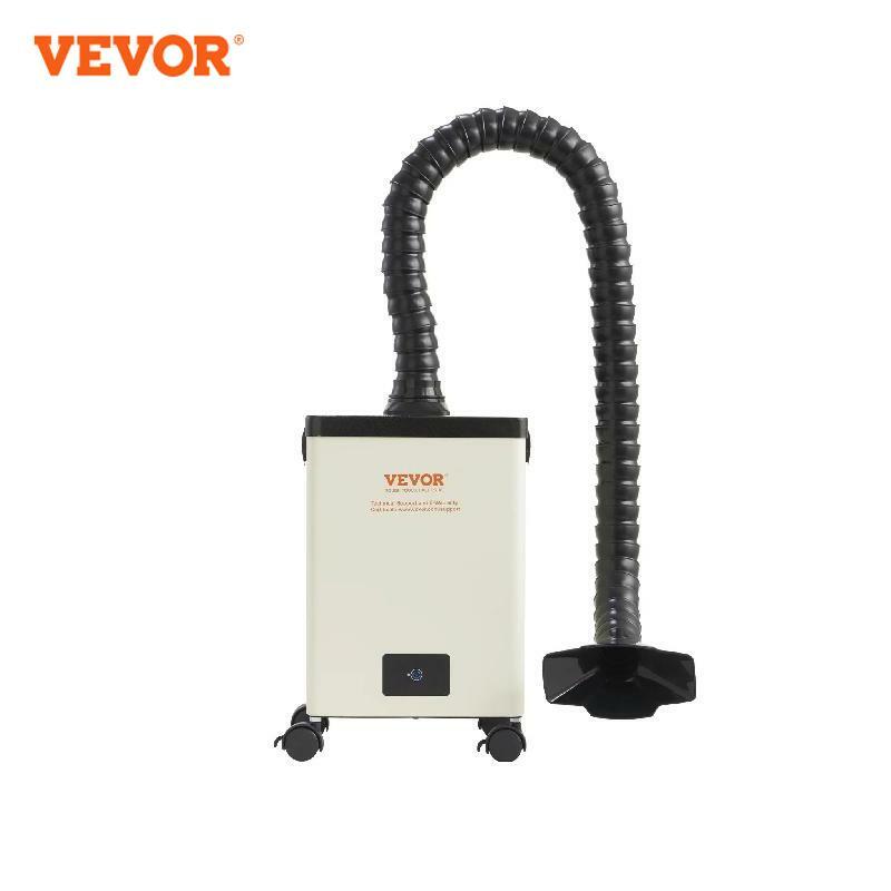 VEVOR-Extractor de humos para soldadura, purificador de succión fuerte con filtros de 3 etapas para grabado, bricolaje, 100W/150W