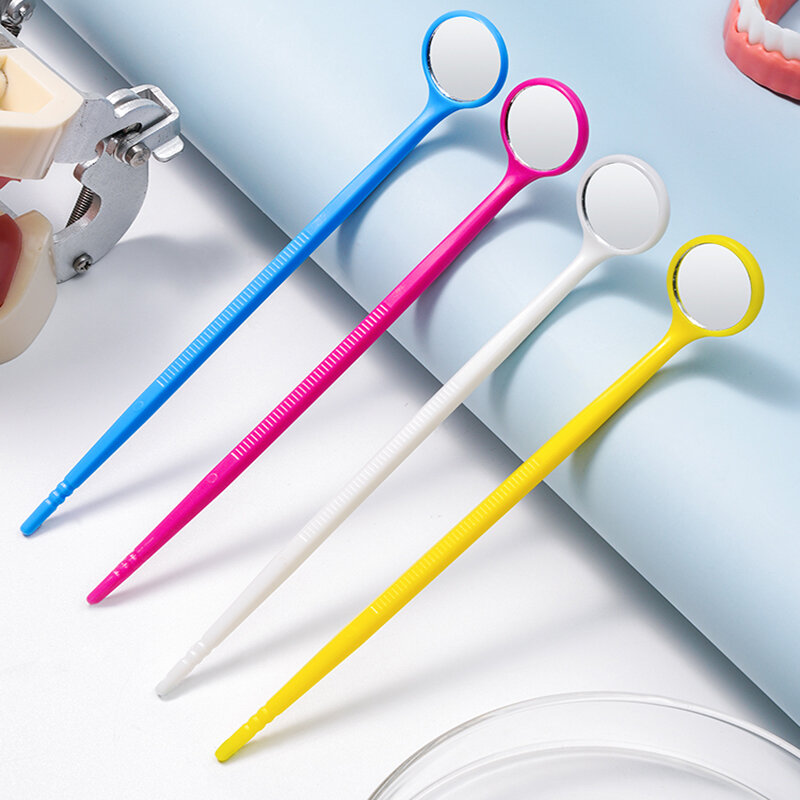 Disposable Oral Mirror Disposable Instrument Tray Nursing Tray Disposable Oral Mirror With Adjusting Knife Separate Sterilizatio