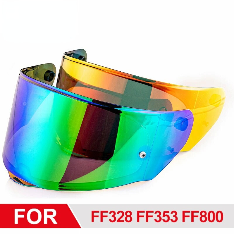 LS2 Visiere für FF320 Stream FF353 Schnelle FF328 FF800 Motorrad Helm Original Ersetzen Extra Objektiv Schwarz Iridium Silber