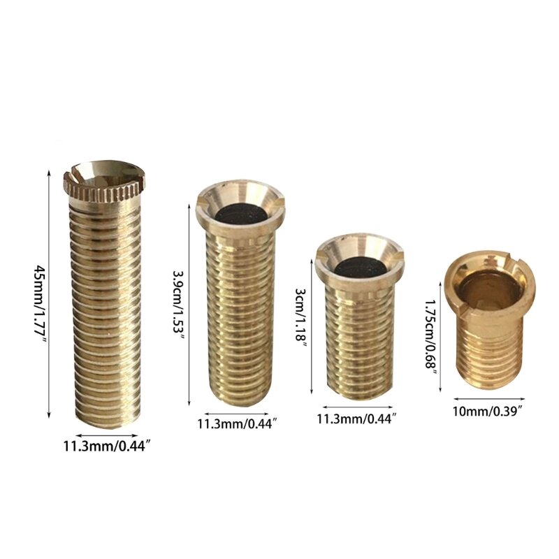 Parafuso filtro cozinha engrossar filtro cobre resíduos rosqueado parafuso conector peças dispositivo