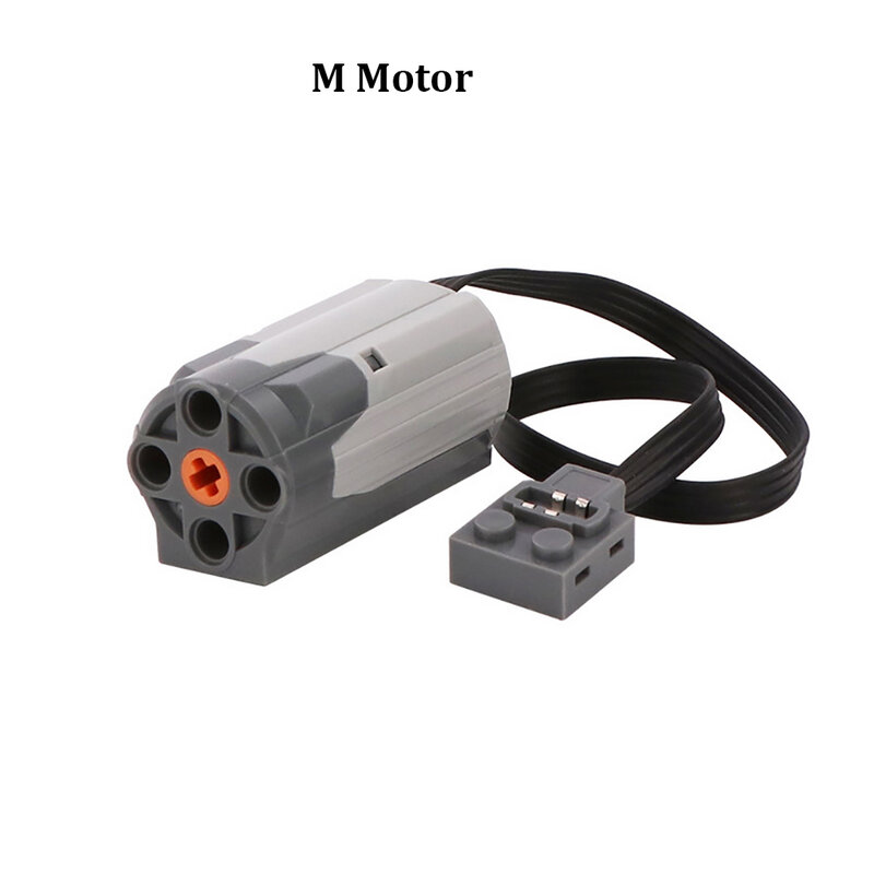 MOC funkcje zasilania zestawy DIY odbiornik zdalnego sterowania prędkością IR 8879 8884 M silnik 8883 LED Light Link Line 8870 MOC dla 10194