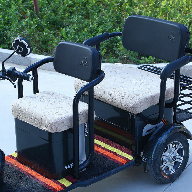 Подушка на сиденье для электрического велосипеда, подушка на сиденье для электрического автомобиля, универсальная Всесезонная подушка на сиденье для электрического автомобиля с аккумулятором