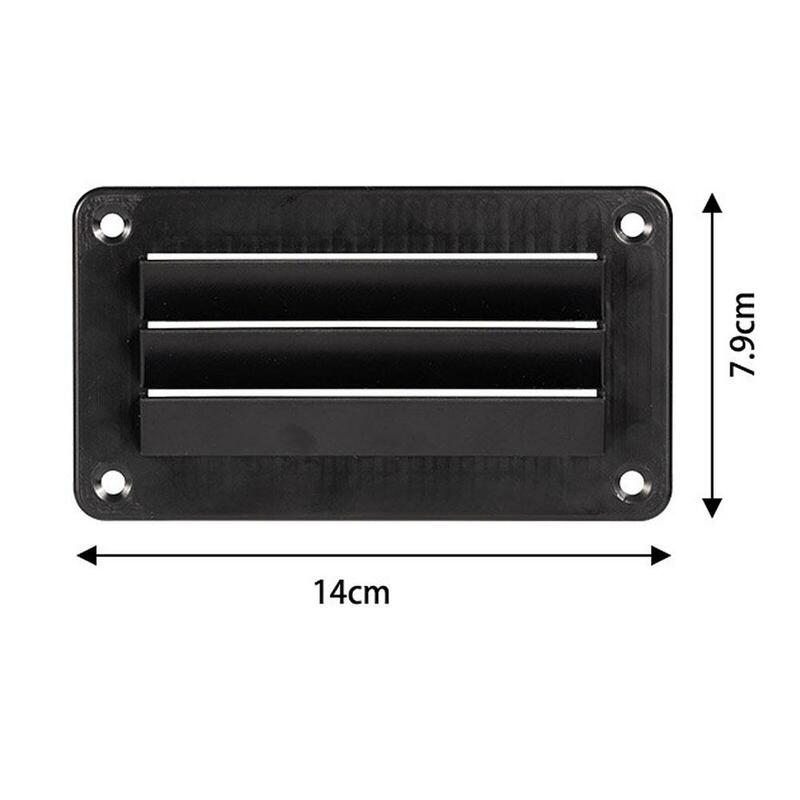 2pcs RV Air Vent Louver Professional Bathroom Office Ventilation Outlet Grille Louver For Boat Yacht Accessories Exhaust Fan