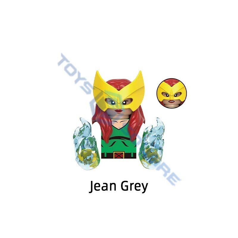 The Cable Jean Storm Grey Sunspot Wolverine Bastion Gladiator Morph Model Blocks MOC Bricks Set Gifts Toys For Children G0170