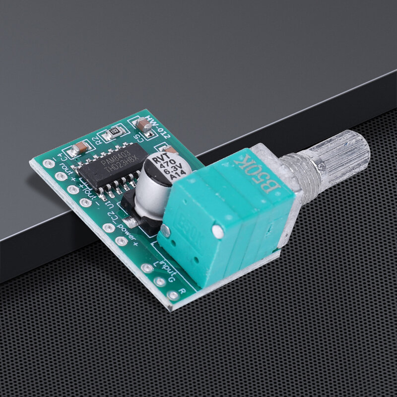 PAM8403 Digital Audio Amplifier Board 5V Voice Sound Amplifier Module With Volume Control USB Power