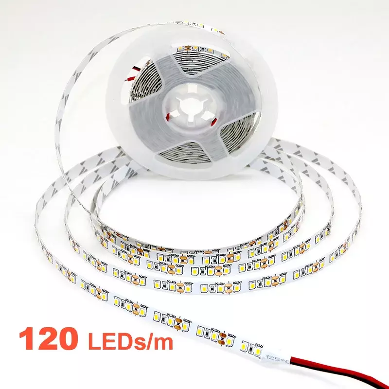 12V 24V LED-Streifen 120 120leds/m Home Lampen streifen rosa rot eis blau grün goldgelb orange flexibel wasserdicht weiche Lampen leiste