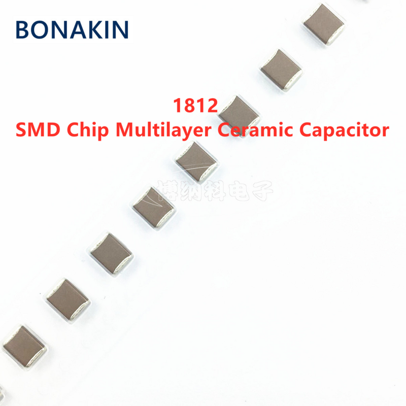 Condensador de cerámica multicapa, Chip X7R 1812 SMD, 10 piezas, 0,01, 10NF, 103 UF, 1000 K, 2000V, 3000V, 10%
