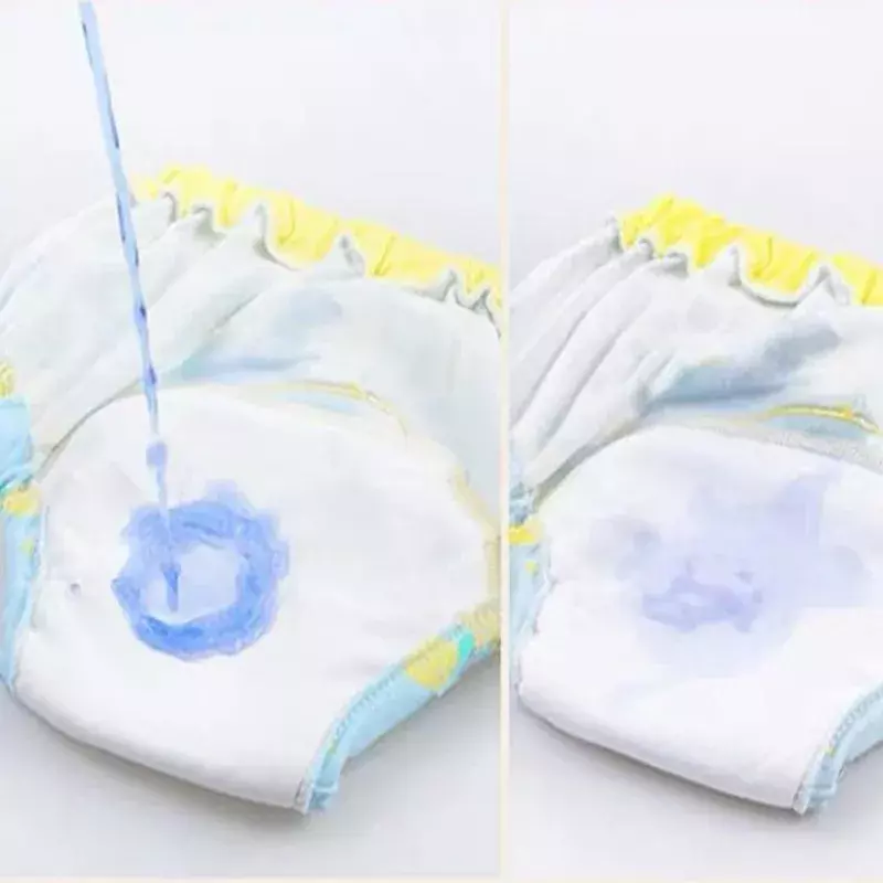 Calças de treino de gaze reutilizável do bebê fraldas de pano impermeáveis, fraldas para criança, cuecas, 25 peças por lote