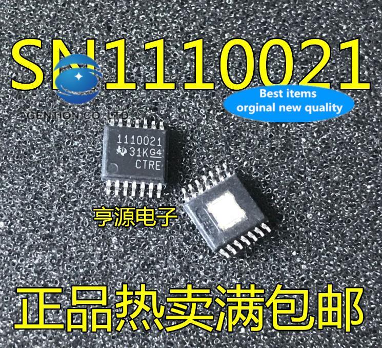 10Pcs 100% Originele Nieuwe In Voorraad SN1110021 SN1110021PWPR TSSOP-14 1110021