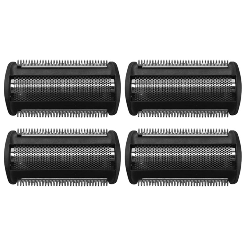 4PCS Shaver Head Replacement Trimmer for Philips Bodygroom BG2024/5025 S11 YSS2 YSS3 Series